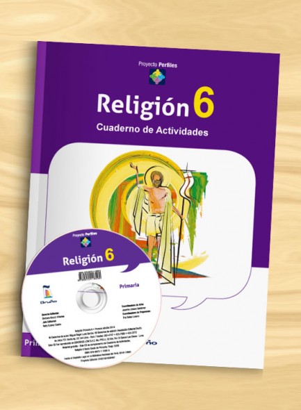 Religión (Primaria) – Cuaderno de actividades + CD – Serie Perfiles | Bruño